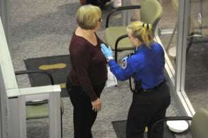 Airport pat down