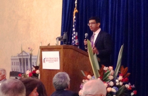 Keynote speaker Dinesh d'Souza