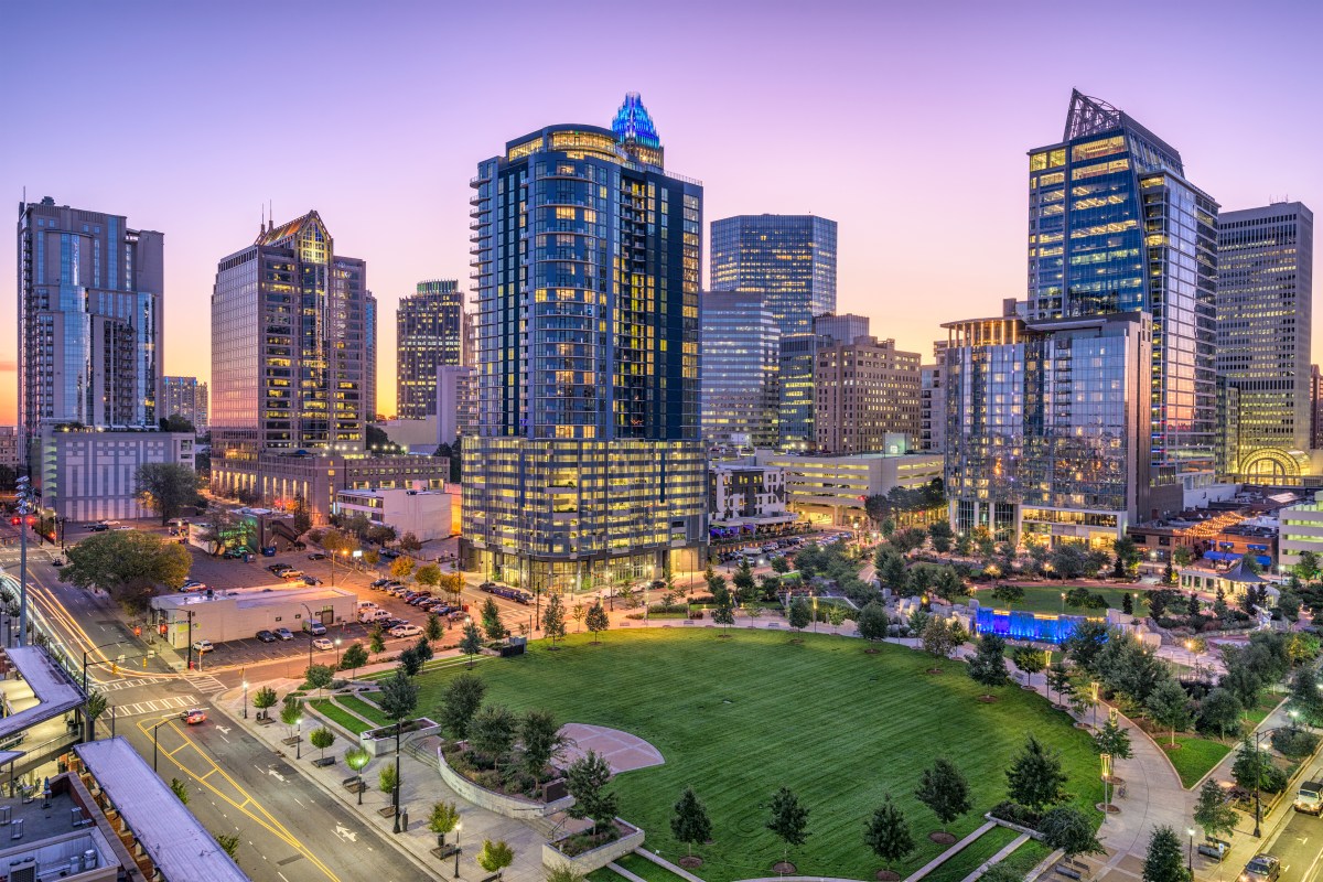 Skyline in Charlotte, North Carolina