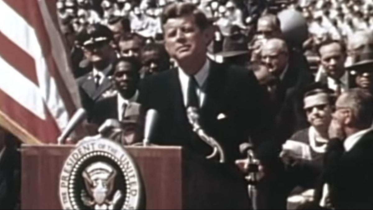 John F. Kennedy at Rice University