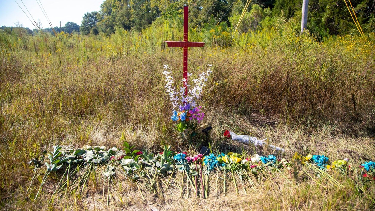 Memorial for teens shot to death.
